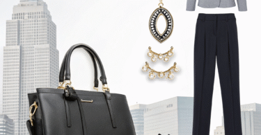 Chic minimalist accessories styled by The Noire Edit — handbags, jewelry, footwear, and seasonal essentials.